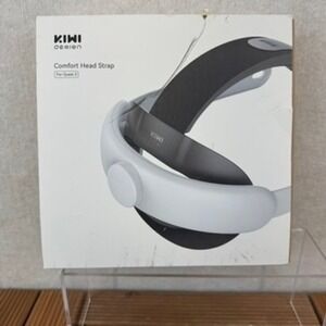 KIWI design Comfort Head Strap for Meta Quest 3 VR Headset White Q31-2.1